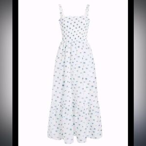 Hill House Anjuli Nap Dress Spearmint Organza